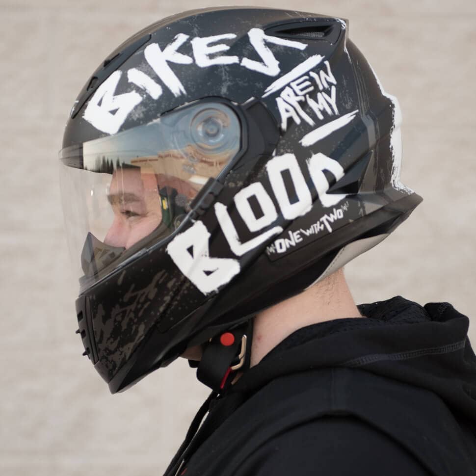 Speed and Strength SS1310 Bikes Are In My Blood Helmets