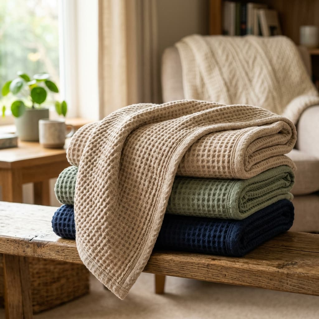 Who Sells Thermal Cotton Waffle Weave Blankets in Bulk for an Emergency Response Team?