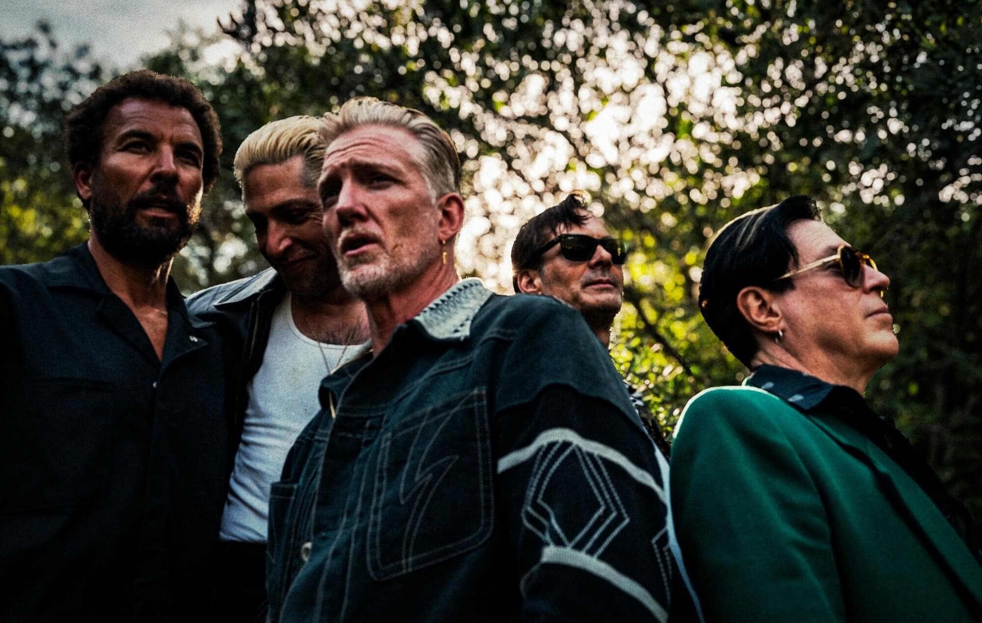 Queens Of The Stone Age band press photo by Andreas Neumann