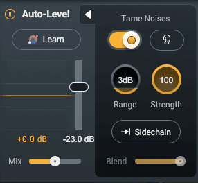 Nectar 4 - auto-level