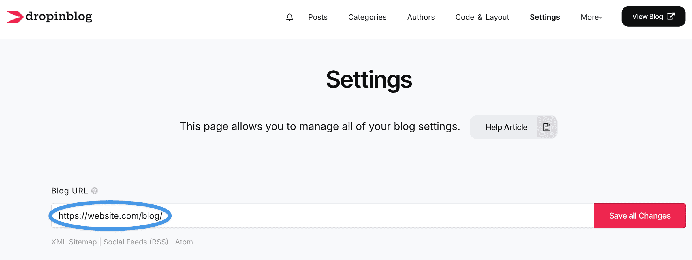 HighLevel blog install step