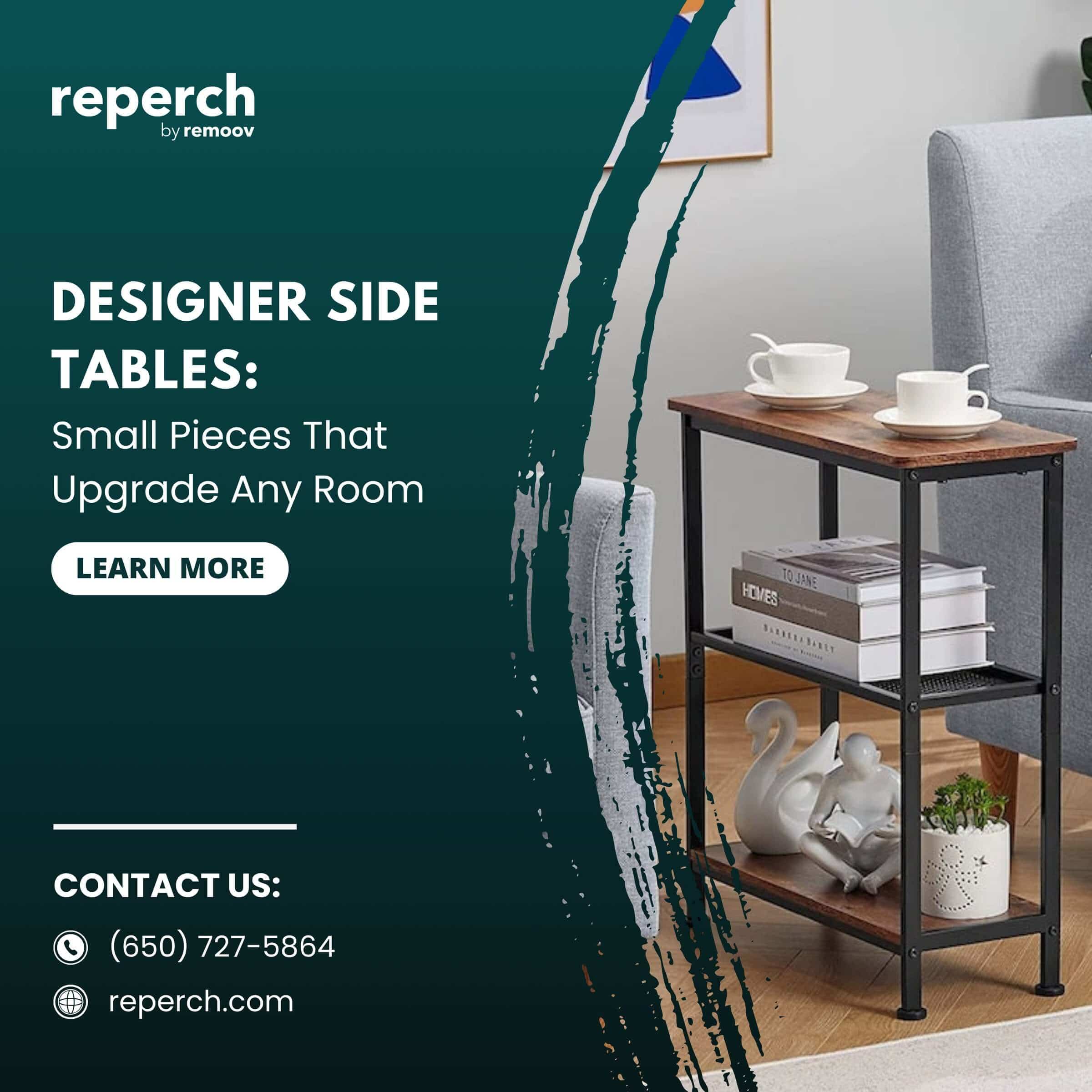 Designer Side Tables: Small Pieces That Upgrade Any Room