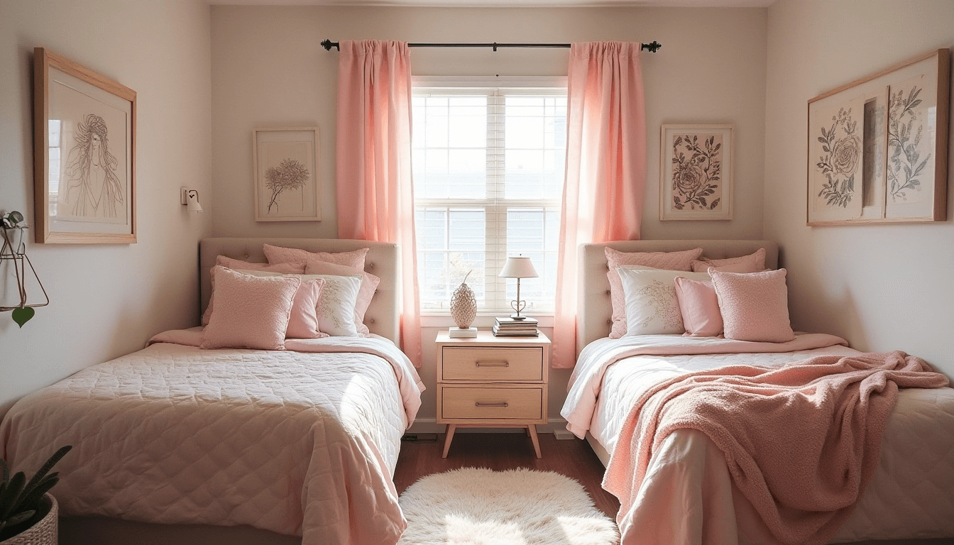 College Dorm Checklist from Storage Star - Pretty Dorm Room