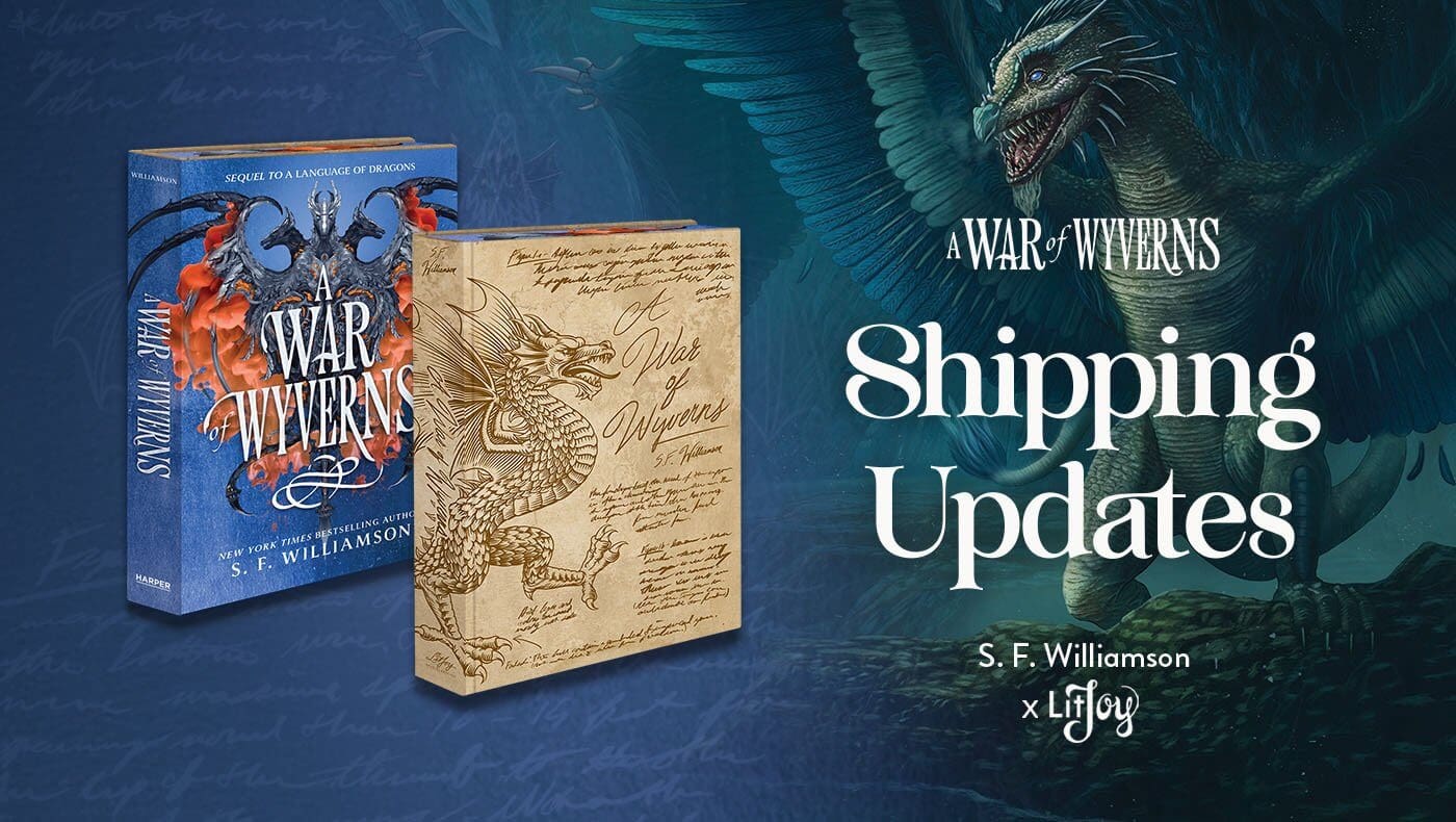 A War of Wyverns( A Language of Dragons #2) Shipping Updates