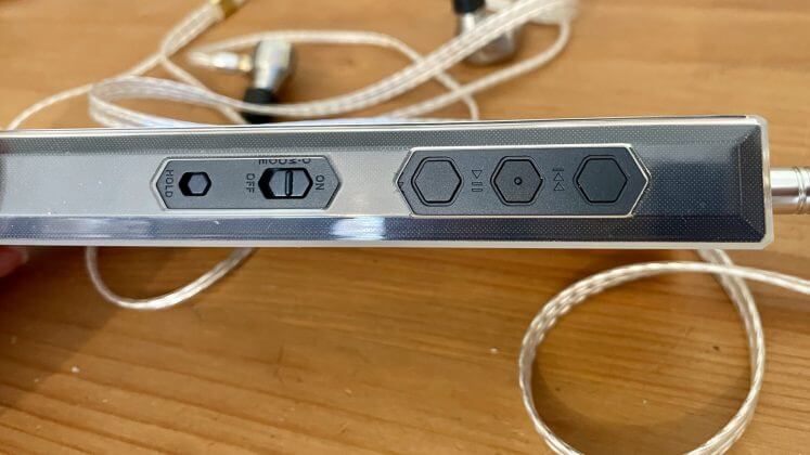 FiiO M23 top view