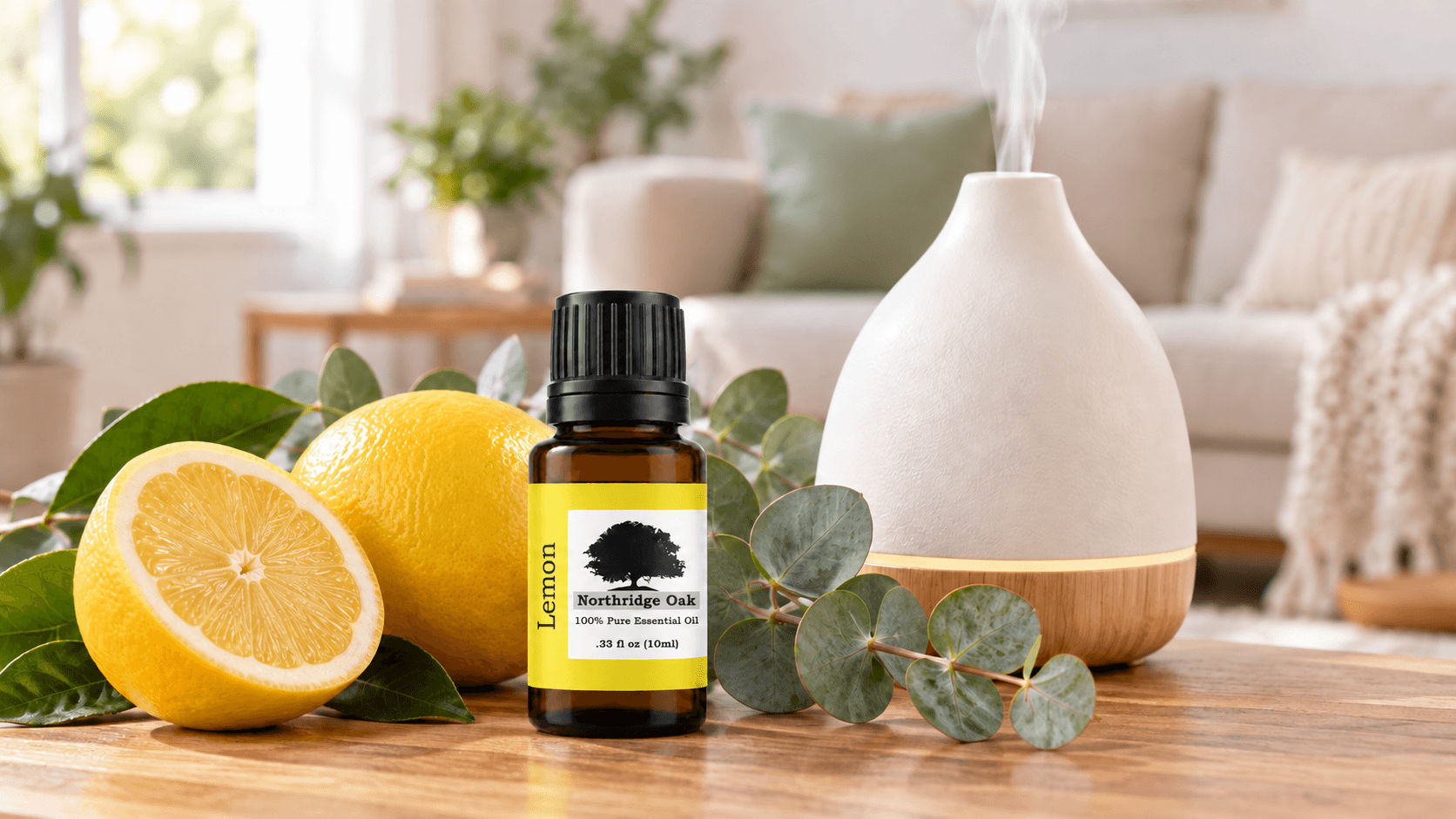 Lemon and Eucalyptus Essential Oil Blend: Benefits & Recipes