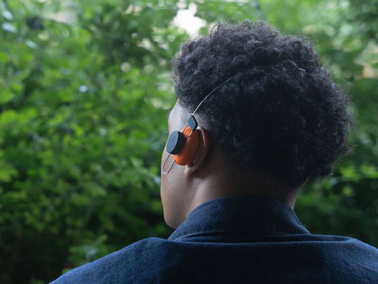 Final Porta wireless headphones viewed from the side