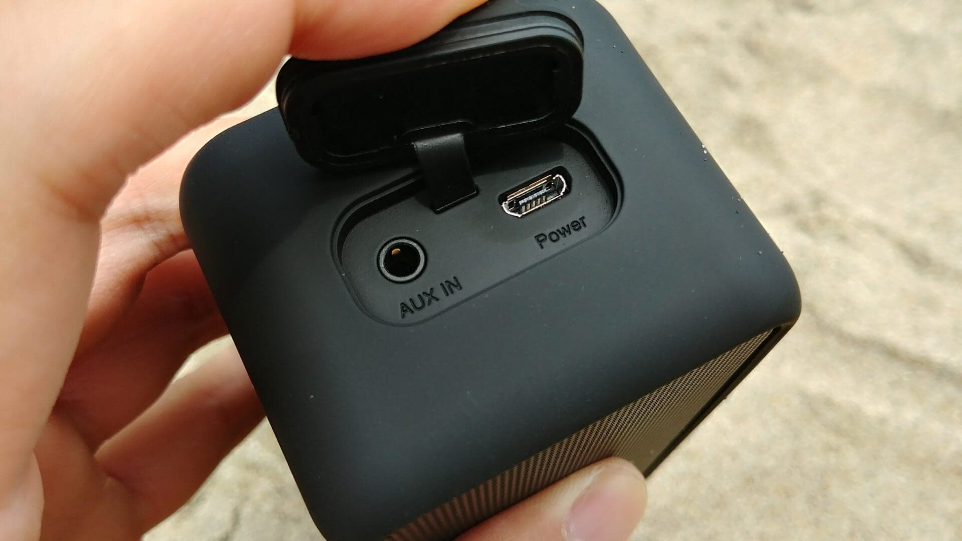 Speaker ports of Anker SoundCore 2