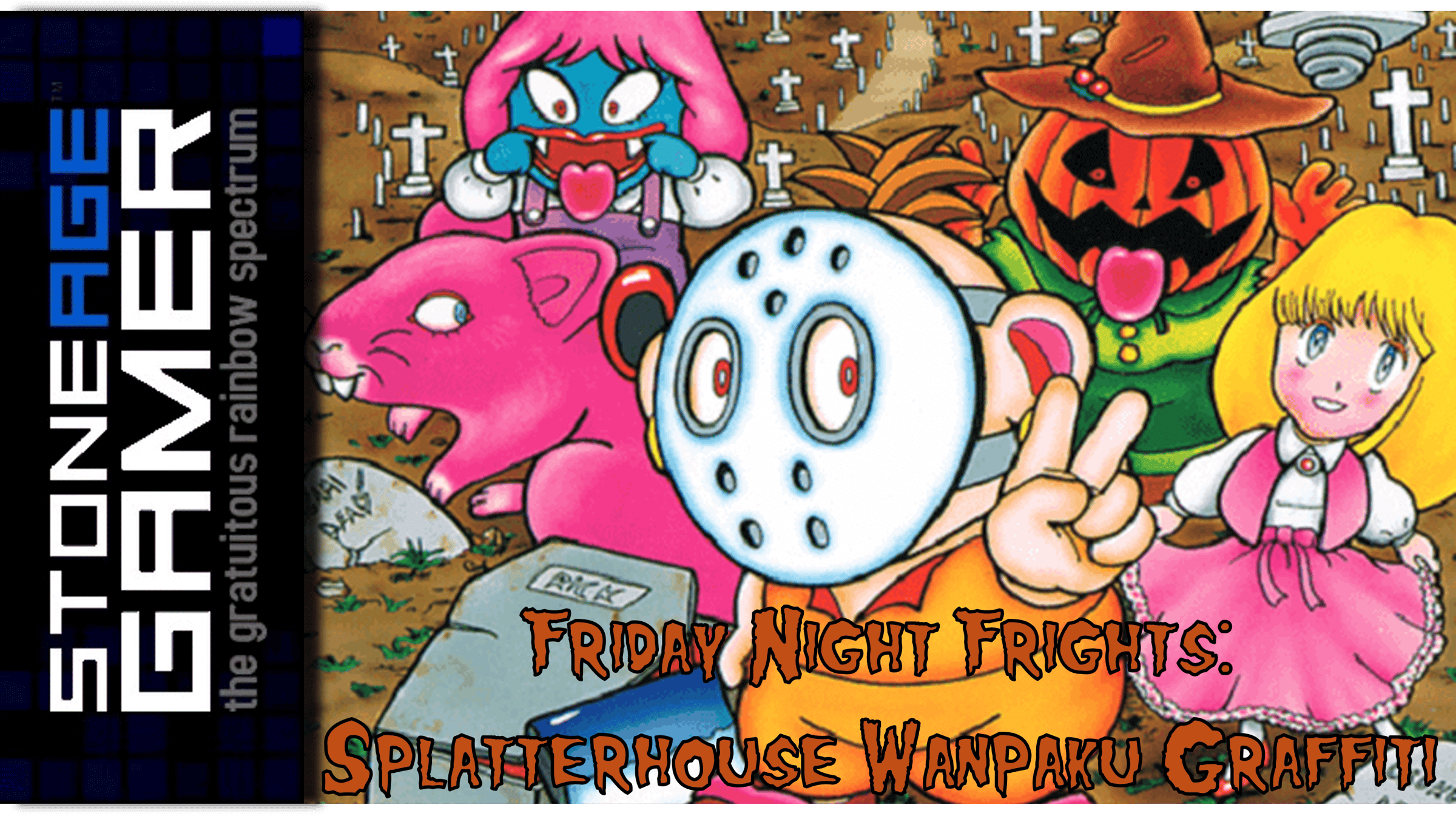 Friday Night Frights: Splatterhouse Wanpaku Graffiti