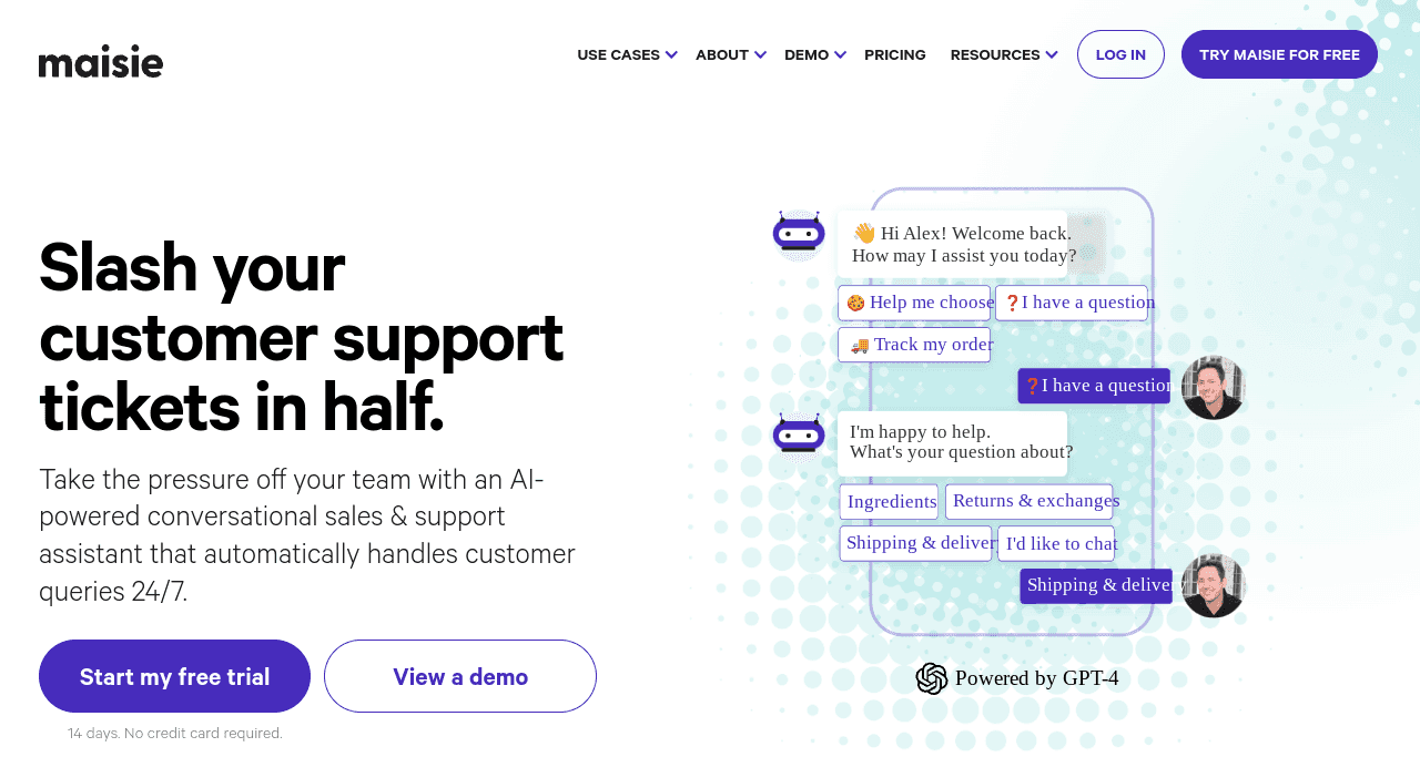 maisie ai chatbot