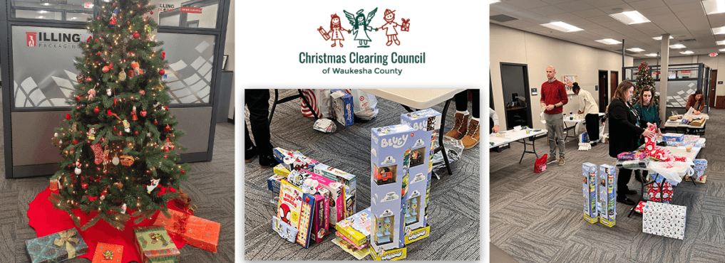 ILLING Packaging Packaged Joy to Brighten the Holidays for 3 Local Families in Need