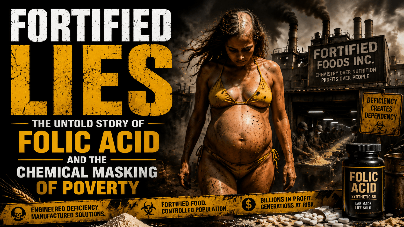 Fortified Lies: The Untold Story of Folic Acid and the Chemical Masking of Poverty