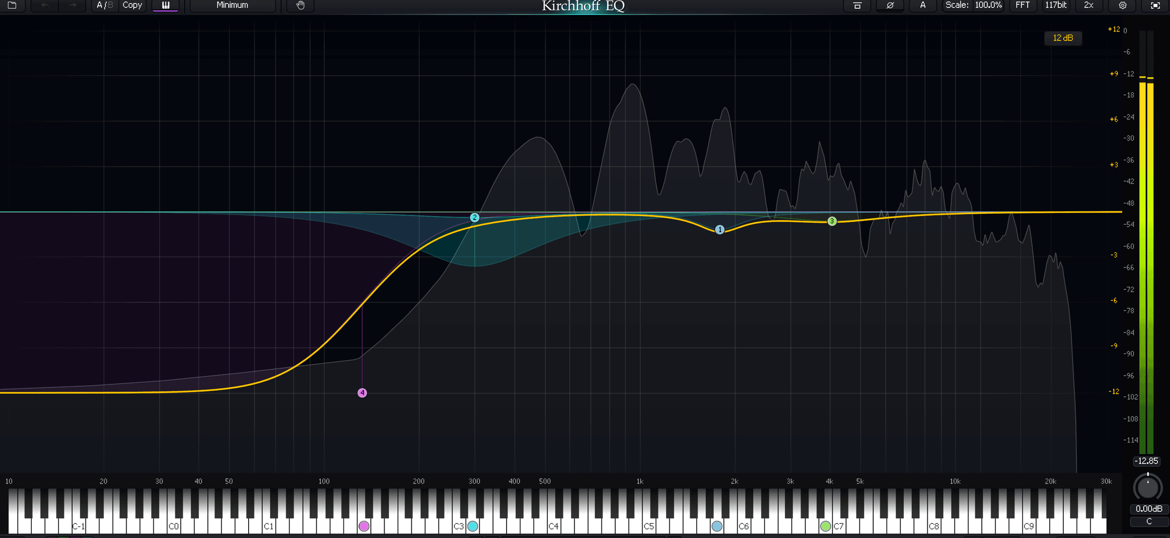 Corrective EQ with Kirchoff EQ