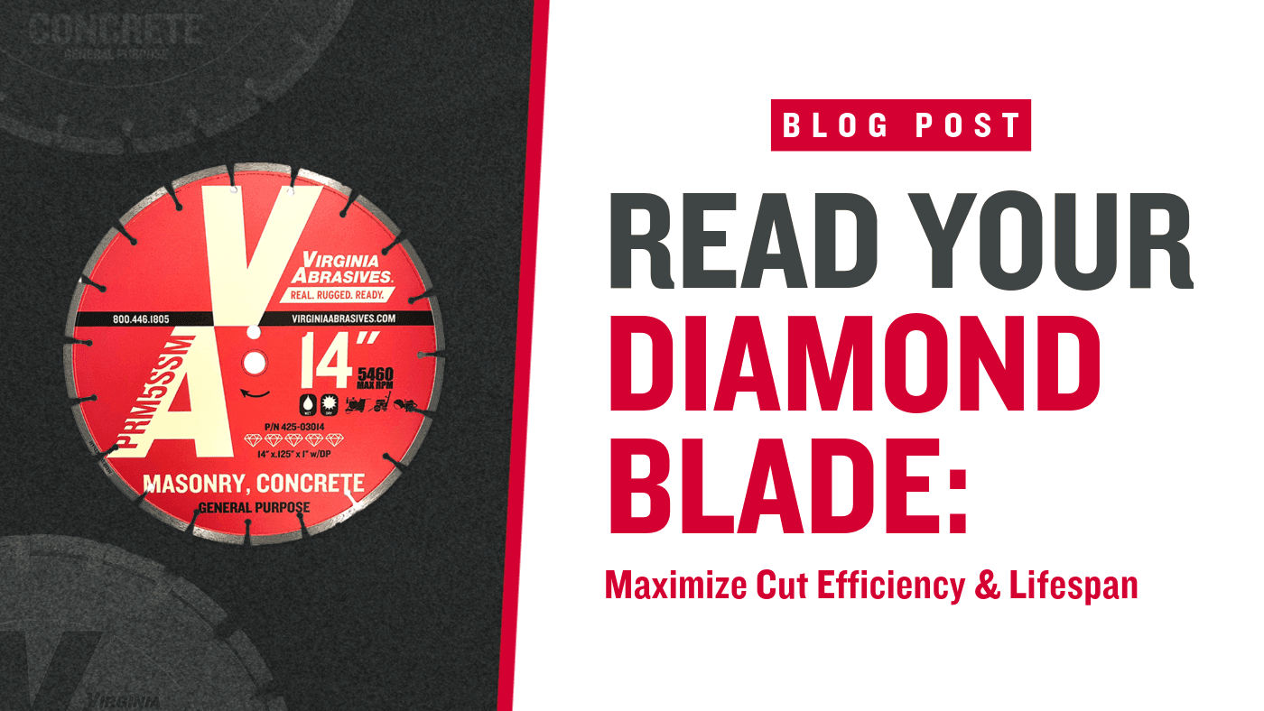 Maximize Diamond Blade Life with smart bond, rim-type and RPM choices.