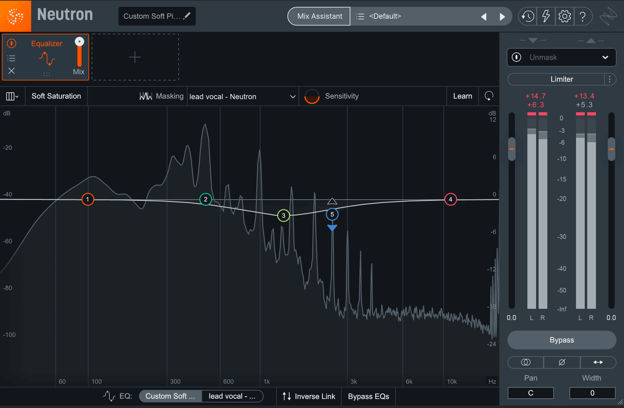 Static EQ cut in Neutron