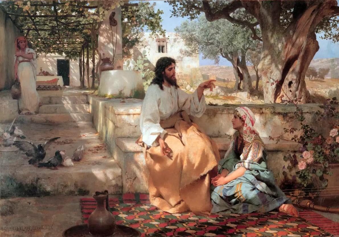 Good Morning “Mary-Martha”  The Position Jesus Praises  Abiding as One