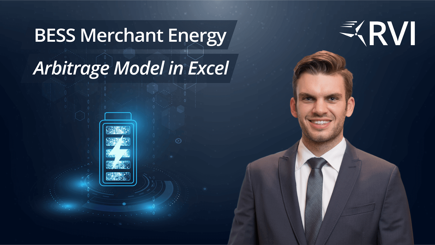 BESS Merchant Energy Arbitrage Model in Excel