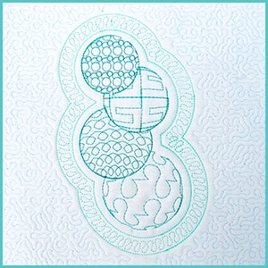 ’Hatching’ a Quilt – Part 2 – Fills, Thrills & Outlines Block