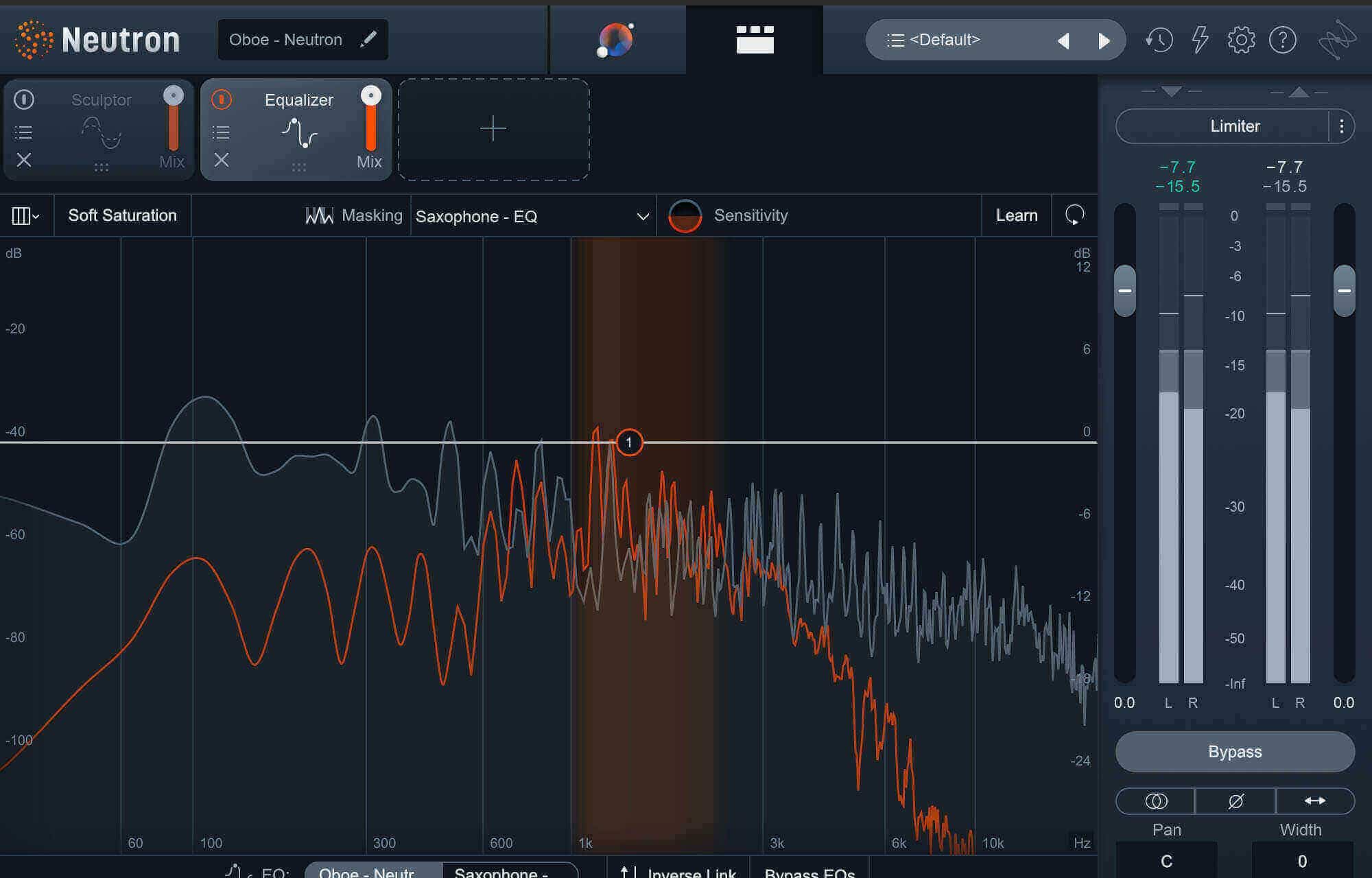 Using the Masking Meter to detect problem spots