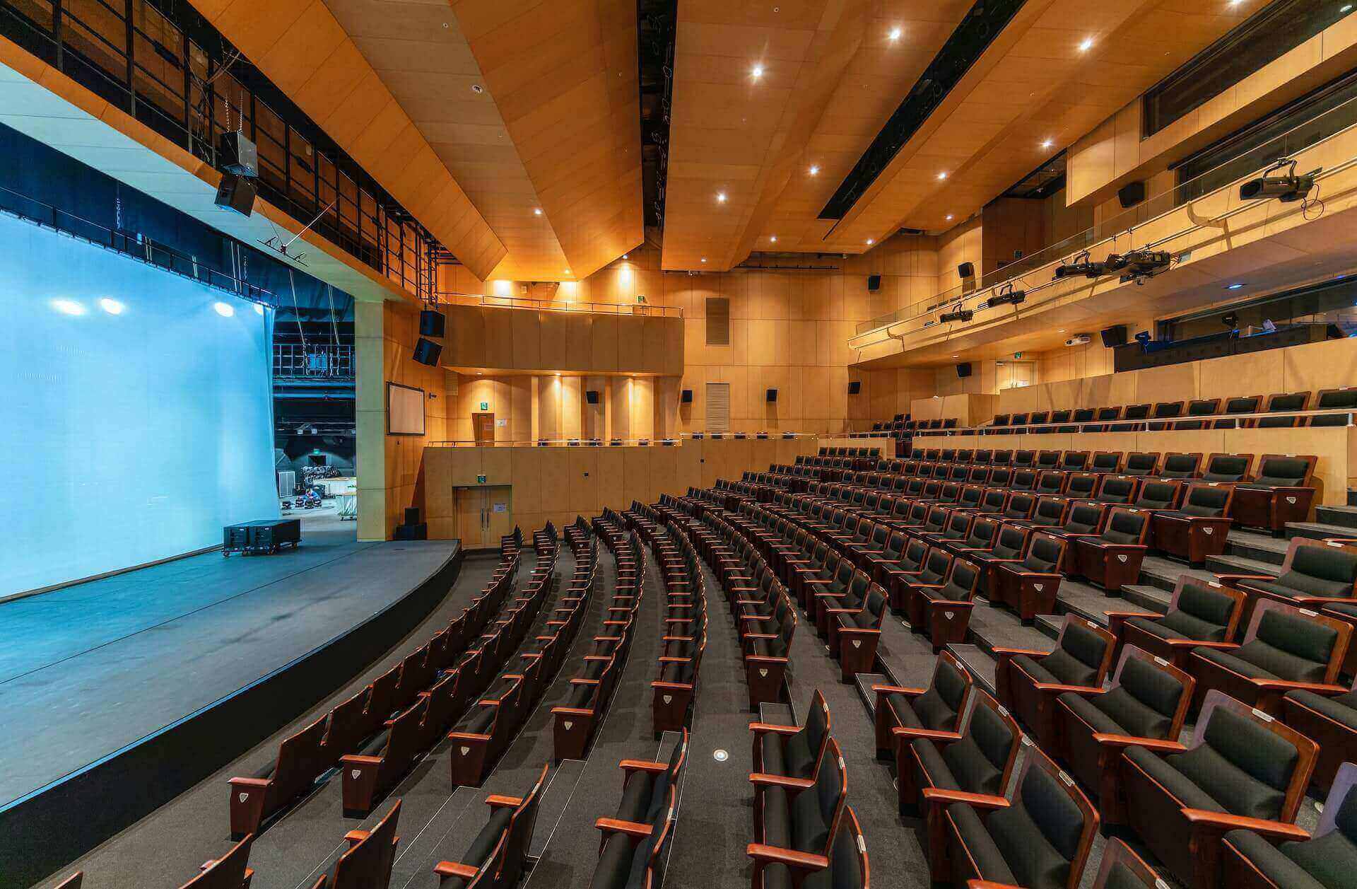 An acoustically complex space