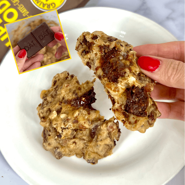 5-Ingredient Superfood Chocolate Chip Cookies