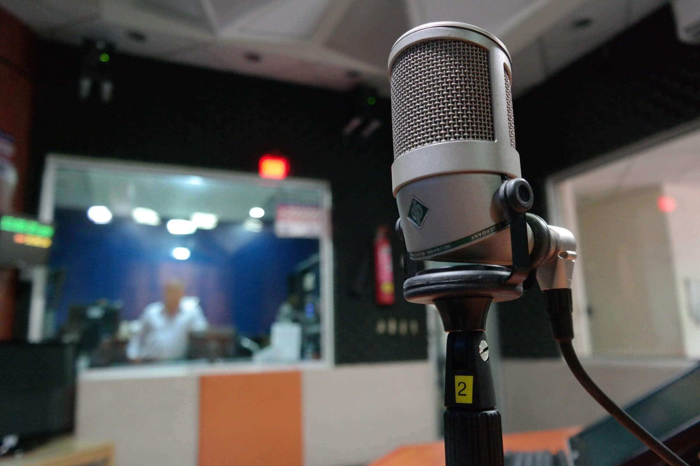 Neumann Condenser Microphone in Recording Studio.jpeg