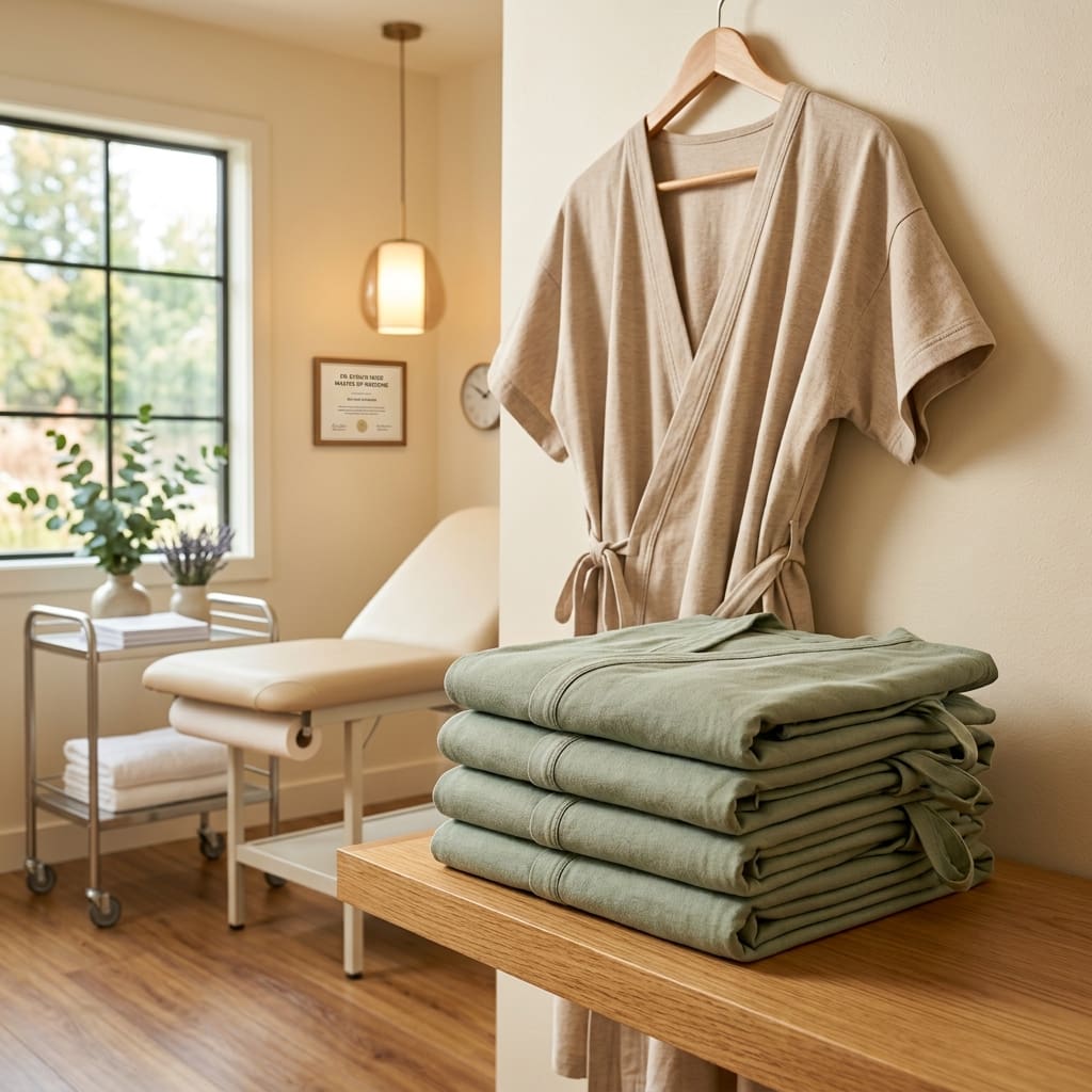 Where Can I Source Washable and Reusable Hospital Gowns for a Clinic?