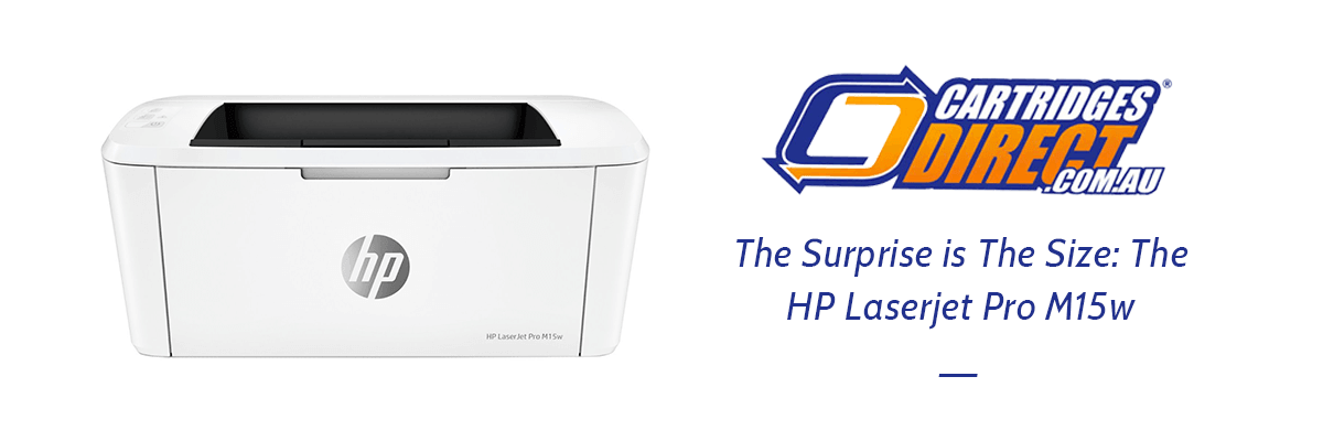 HP LaserJet Pro M15W Review: Surprise Is The Size