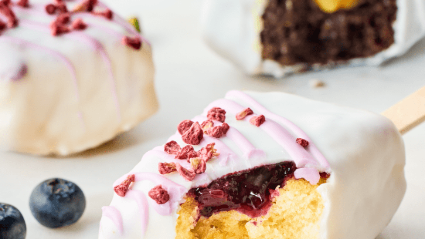 Fruity Cake Pops with Dawn Foods.