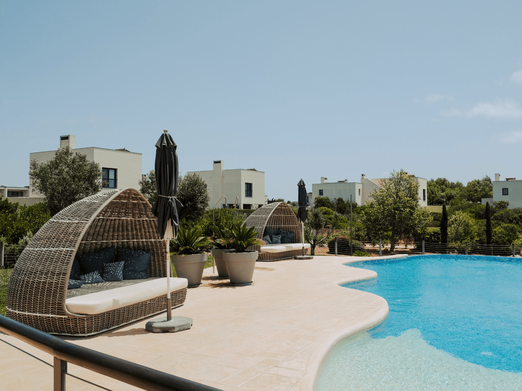 An area for just adults to swim and lounge