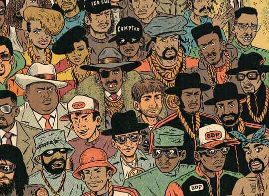3 - The who's who (in cartoon) of hip-hop in the 1980s and 1990s.jpg