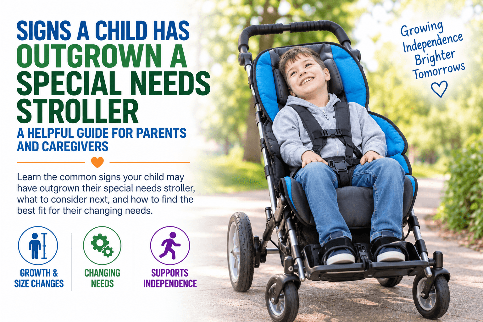 Signs a Child Has Outgrown a Special Needs Stroller