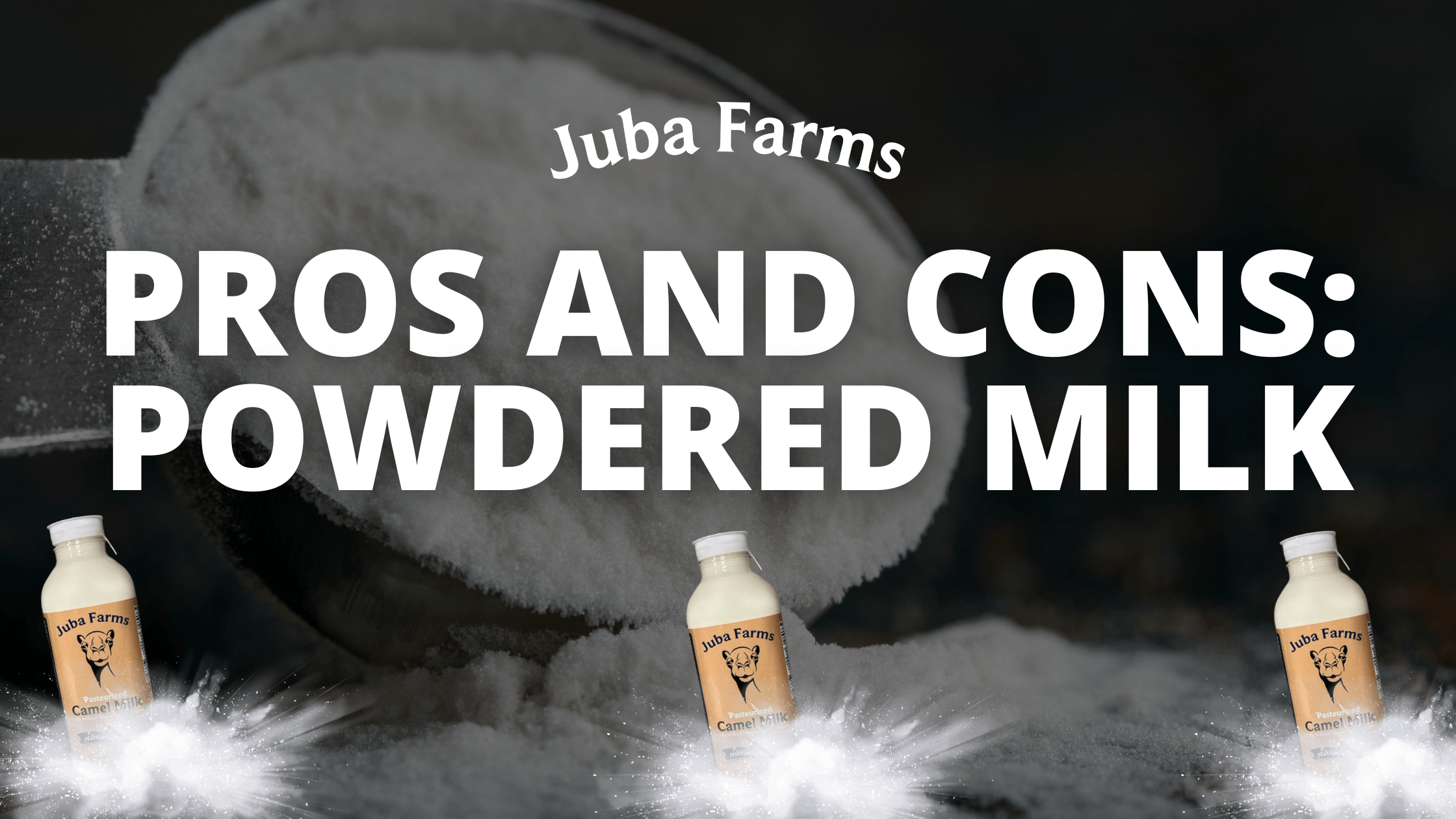 Pros and Cons: Powdered Camel milk
