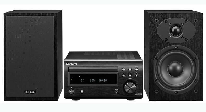 Denon D-M41DAB front panel