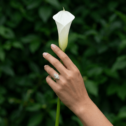 Vintage Inspired Marquise CZ Ring