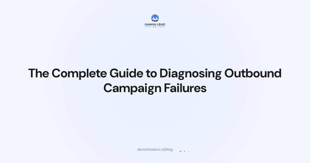The Complete Guide to Diagnosing Outbound Campaign Failures