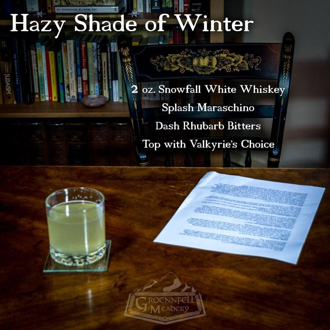 Mead Cocktail: Hazy Shade of Winter
