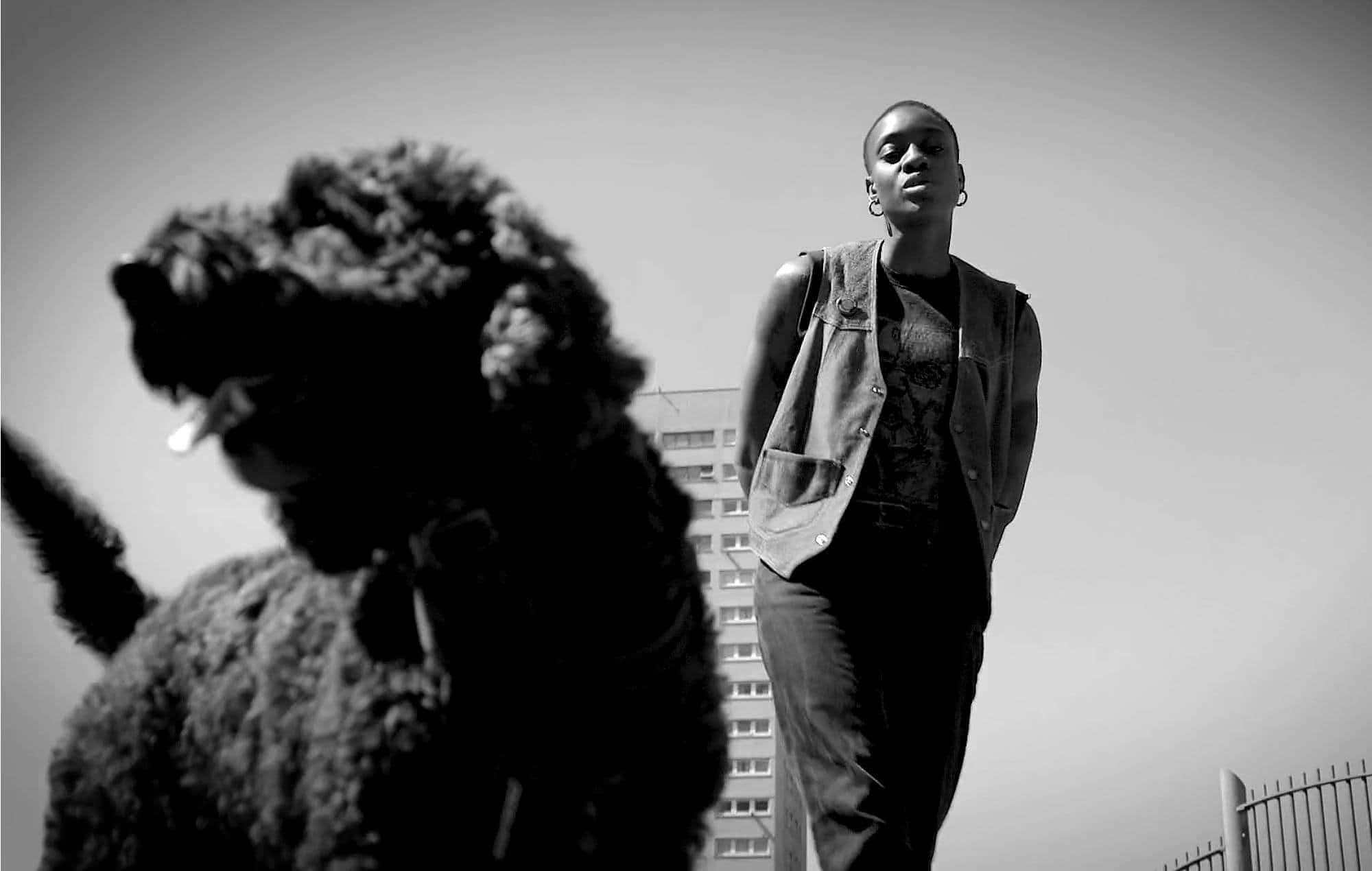 Still from THE NONE's video ‘At Hope’ showing the raw urban landscape