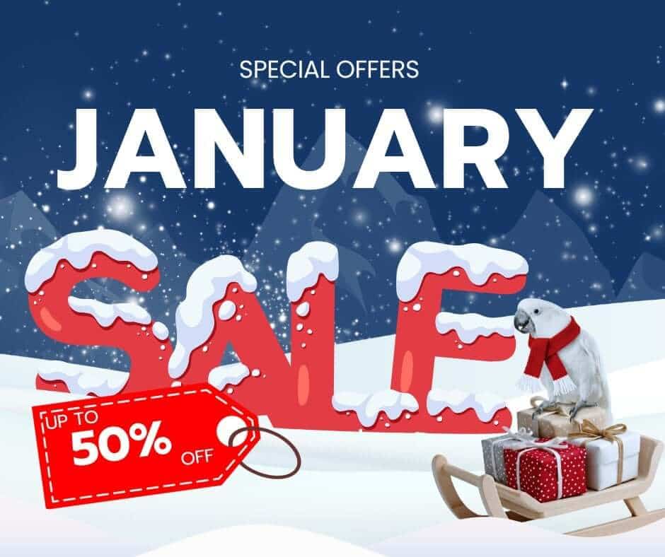 Parrot Essentials Promotions - 2026 January Sale