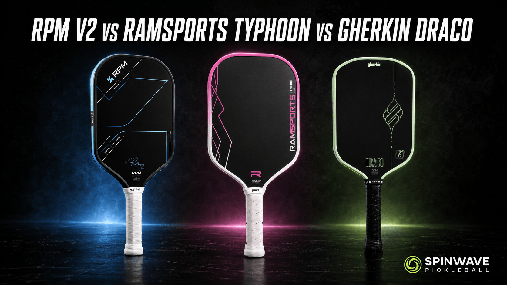 14mm Elongated Paddle Showdown: RPM V2 vs Ramsports Typhoon vs Gherkin Draco E