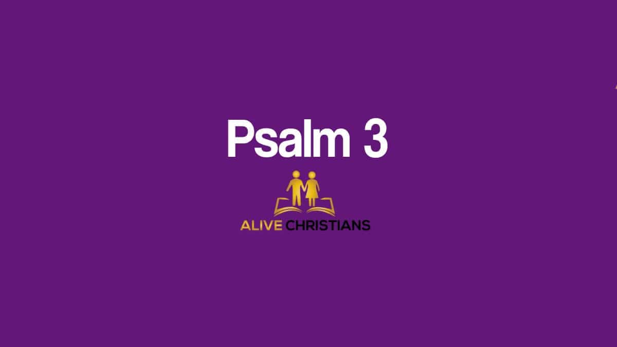 Psalm 3 KJV with Audio - Lord, how are they increased that