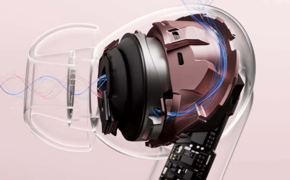 The latest ANC tech actively adapts to your surroundings for immersive listening.
