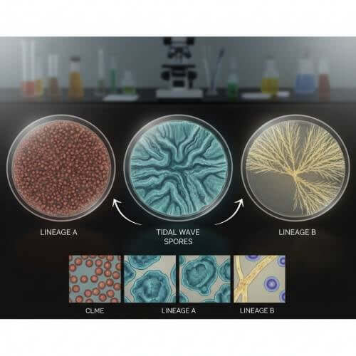 Pair Tidal Wave Spores