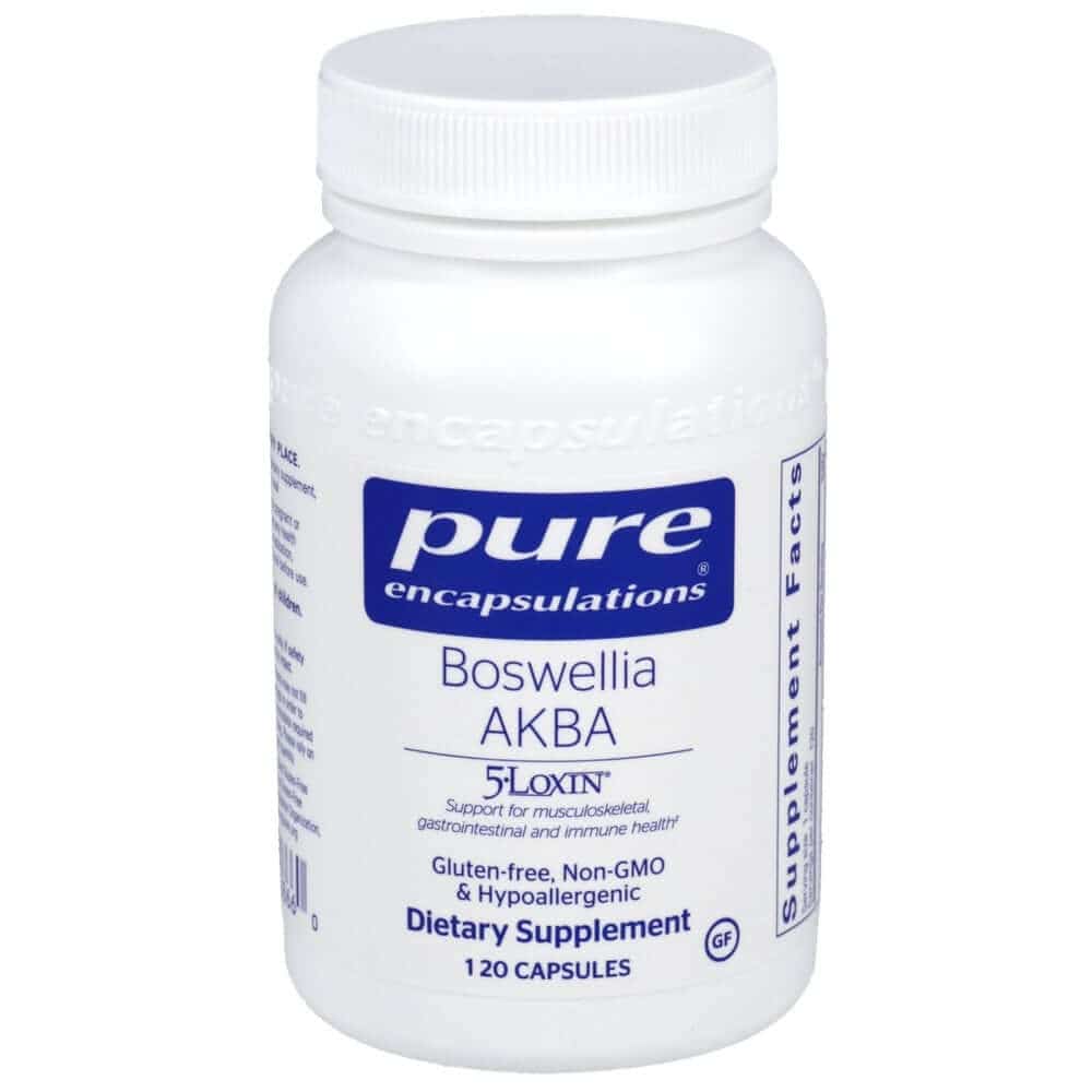 Boswellia AKBA by Pure Encapsulations for Lasting Joint Relief