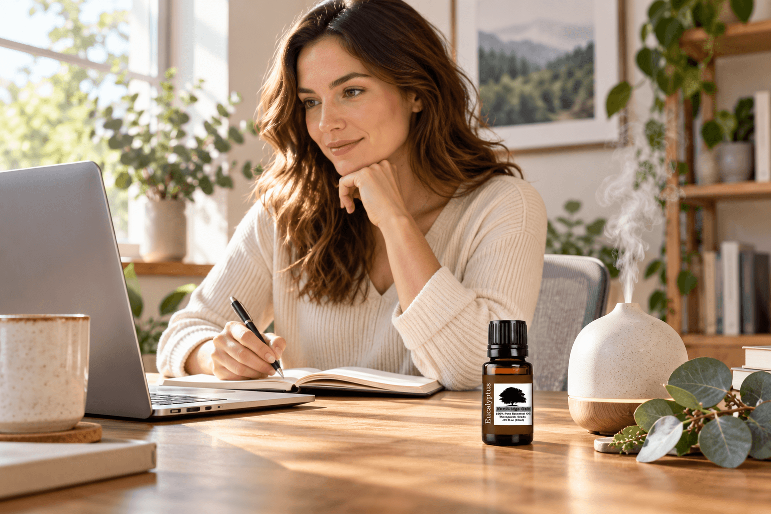 Eucalyptus Essential Oil for Energy, Focus and Mental Fatigue