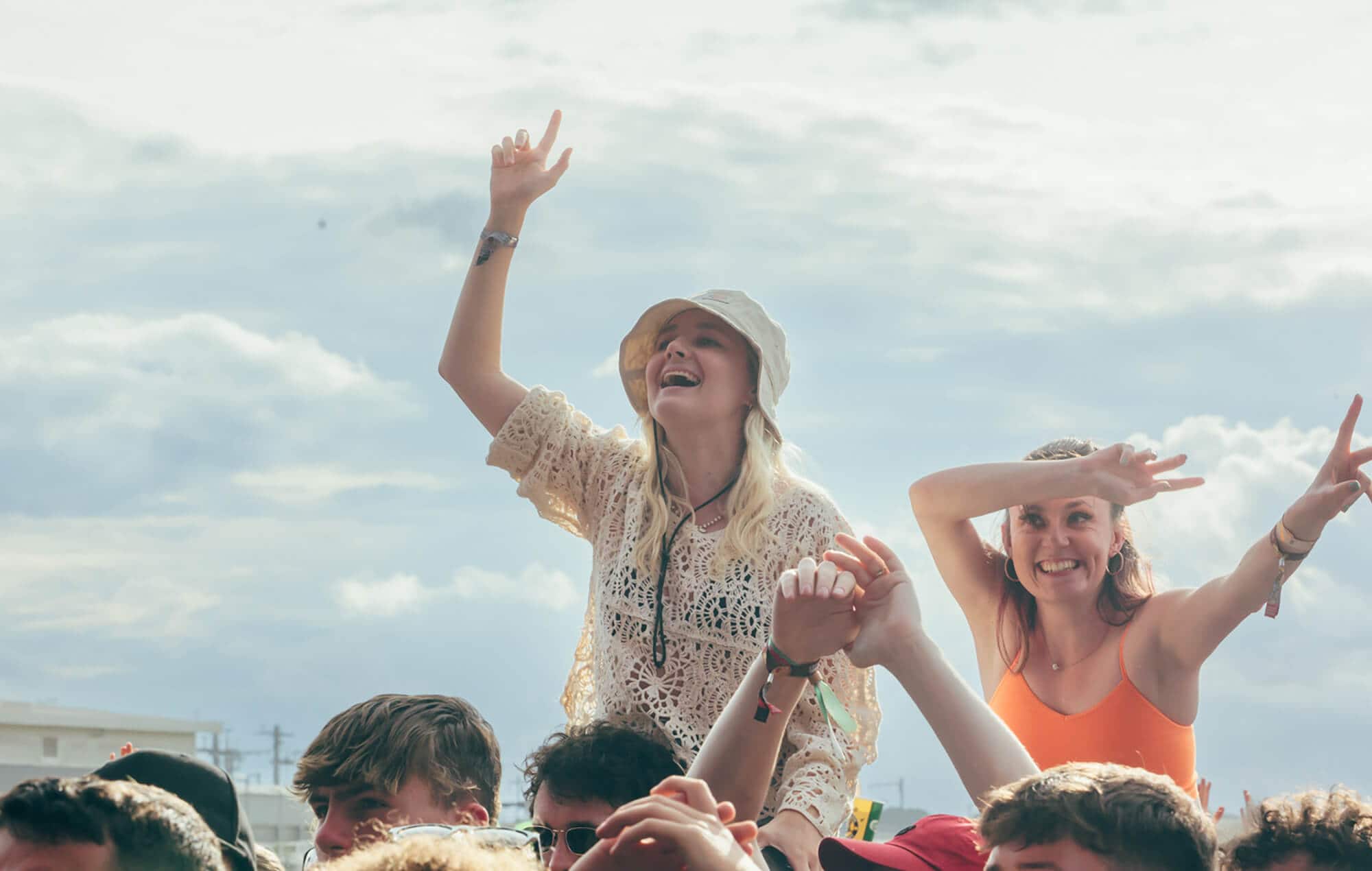 The crowd at Reading 2023
