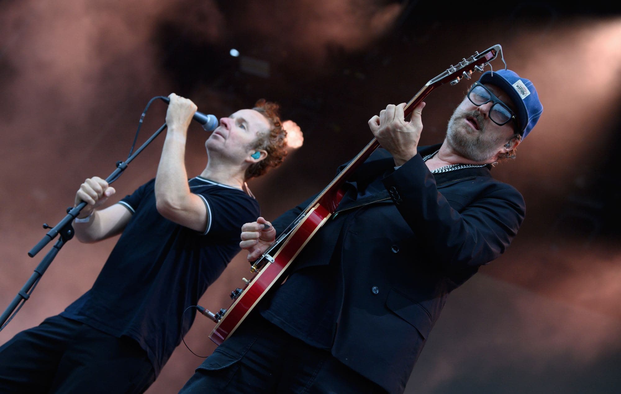 Andy and Jez Williams performing with Doves at the 2026 Big Feastival