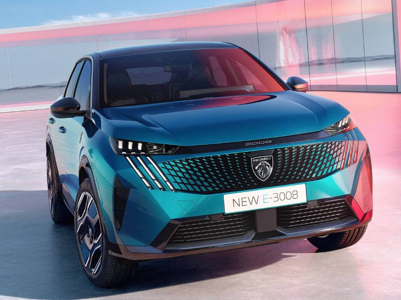 Peugeot E-3008 SUV électrique nouvelle génération silhouette fastback design moderne