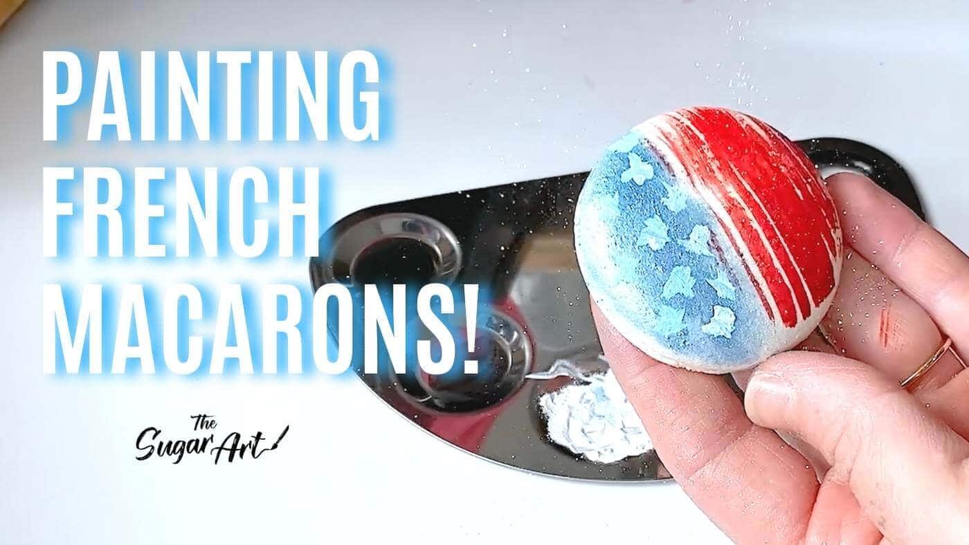 How To Paint Macarons and Make Edible Paint!