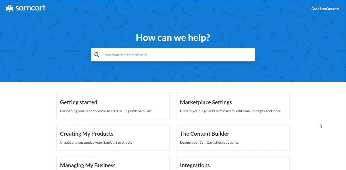 SamCart Knowledge Base